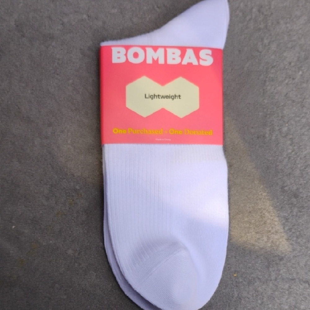 Bombas Lightweight Socks in White